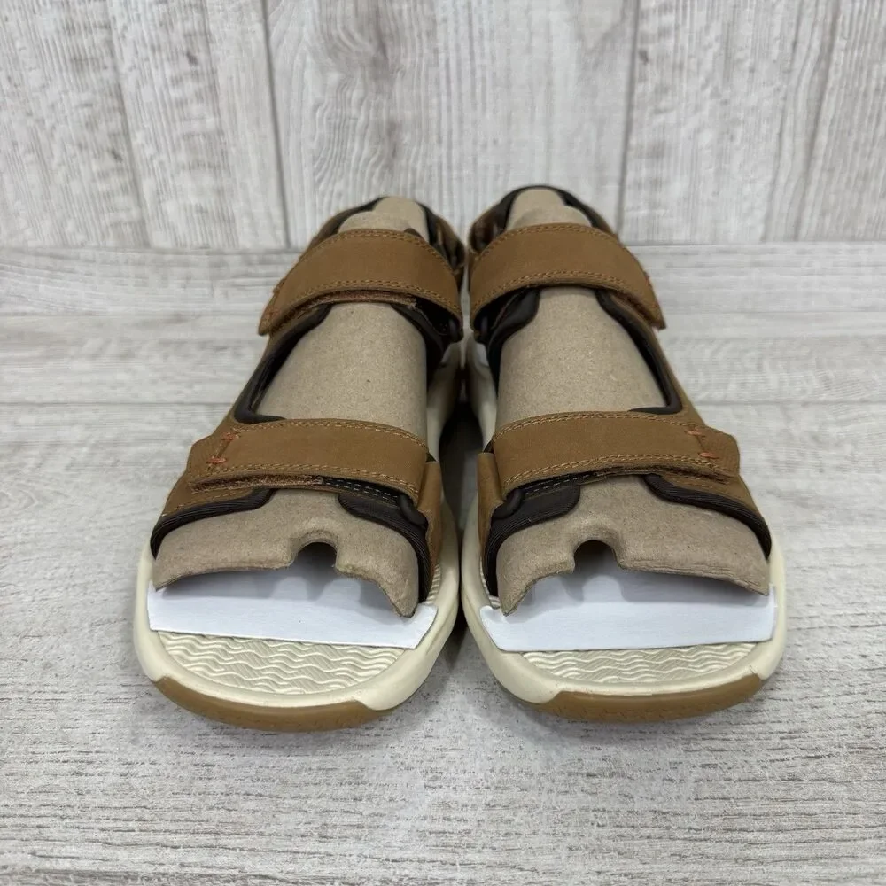 Sperry Deltona Men's Size 10.5 Strap Sandal Tan MM-236 Beach Travel Comfort New